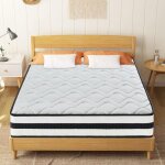 Matelas 140x190 cm très épais 28 cm - mousse à mémoire de forme et ressorts ensachés 7 zones soutien ... Matelas 140x190 cm très épais 28 cm - mousse à mémoire de forme et ressorts ensachés 7 zones soutien ...