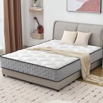 Matelas 140x190 cm - paisseur 28 cm - matelas ressorts - hypoallergnique literie matelas memoire de ...