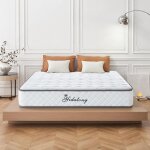 Matelas 140x190 cm Ép 25cm matelas à ressorts ensachés en à mémoire de forme 10 zones confort moyenne ... Matelas 140x190 cm Ép 25cm matelas à ressorts ensachés en à mémoire de forme 10 zones confort moyenne ...