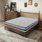 Matelas 140x190 cm - hauteur 25 cm hybride mousse en m�moire - h3 ergonomique - fermet� moyenne et durabilit� ...