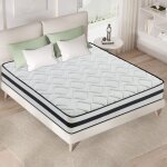 Matelas 140x190 cm - épaisseur 28 cm - ressorts ensachés + mousse à mémoire de forme - soutien mi - ferme ... Matelas 140x190 cm - épaisseur 28 cm - ressorts ensachés + mousse à mémoire de forme - soutien mi - ferme ...