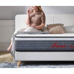 Matelas 140x190 cm inre mousse à mémoire de forme épaisseur 20 cm confort ferme confort optimal 7 zones ... Matelas 140x190 cm inre mousse à mémoire de forme épaisseur 20 cm confort ferme confort optimal 7 zones ...