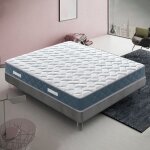 Matelas 140x190 cm à mémoire de forme 11 zones différenciées 21cm de hauteur modèle olympe Matelas 140x190 cm à mémoire de forme 11 zones différenciées 21cm de hauteur modèle olympe
