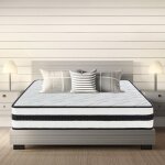 Matelas 140x190 cm p 28cm - soutien ergonomique - anti - acariens - luxe - tissu hautement respirant ...