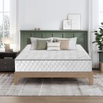 Matelas 140x190 cm - p 25cm - anti - acariens - 10 zones de confort - ressorts ensachs - fermet moyenne ...