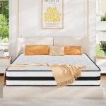 Matelas 140x190 - �p 27 cm - matelas 2 personnes - duret� moyenne - certifi� oeko - tex - ultra respirant ...