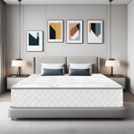 Matelas 140x190 �p 28 cm matelas 2 personnes avec certifi� oeko - tex respirabilit� et anti - acariens ...