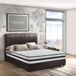 Matelas 140x190 �paisseur 28cm matelas hybride en mousse � m�moire de forme � ressorts ensach�sdurable ...