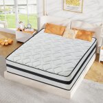Matelas 140x190 �p 30 cm mousse � m�moire de forme et ressorts ensach�s 7 zones de confort certifi� oeko ...