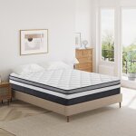 Matelas 140x200 cm ep 28 cm memoire de forme en mousse et ressorts 7 zones ergonomique hypoallergénique ... Matelas 140x200 cm ep 28 cm memoire de forme en mousse et ressorts 7 zones ergonomique hypoallergénique ...