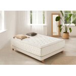 Moonia matelas viscosoft premium cashmere 27cm 140x200cm fermet� medium