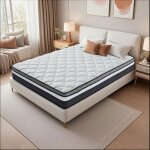 Matelas 140x200 cm - hauteur 32 cm hybride mousse en mmoire soutien parfait respirant anti - acariens ...