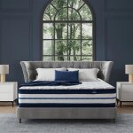 Matelas 140x200 cm - mousse m�moire de forme - confort 10 zones - fermet� moyenne et durabilit� - literie ...