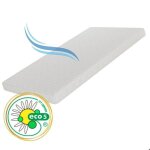 Matelas 140x70 pour enfants kobi - mousse - repos confortable - housse amovible - �paisseur 8 cm - duret� ...