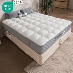 Matelas 160 x 200 ferme h3 matelas mousse matelas orthop�dique ressorts ensach�s 7 zones 20 cm epaisseur ...