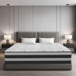 Matelas 160x200 matelas � ressorts ensach�s isolation des mouvements respirant durable �p 28 cm convient ...