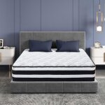 Matelas 160x200 cm mousse � m�moire de forme �p 28cm oeko - tex 10 zones confort ergonomique ressorts ...