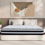 Matelas 160x200 cm - Ép 28cm - matelas à ressorts ensachés et à mémoire de forme fermeté moyenne et durabilité ... Matelas 160x200 cm - Ép 28cm - matelas à ressorts ensachés et à mémoire de forme fermeté moyenne et durabilité ...
