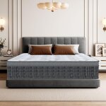 Matelas 160x200 cm �pais 28 cm matelas � ressorts ensach�s et � m�moire de forme 9 zones ergonomique ...