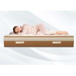 Matelas 160x200 cm robust epaisseur 30 cm en ressorts ensaches