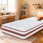 Matelas 90 x 190 cm - �paisseur 28 cm - respirante - fermet� moyenne - matelas memoire de forme - noyau ...