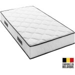 Matelas 90 x 200 cm - hauteur 27 cm - 380 ressorts ensach�s - 7 zones - equilibr� - r�versible - fabriqu� ...