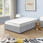 Matelas 90x190 cm ep 15 cm mousse haute densite 35 kg / m3 + gel m�moire de forme - nimbus