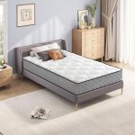Matelas 90x200 cm p 23 cm matelas  ressorts ensachs et  mmoire de forme hybride matelas 9 zones ...