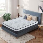 Matelas 140x190 cm - Ép 28 cm - oeko - tex - haute densité - mousse et latex - 10 zones soutien parfait ... Matelas 140x190 cm - Ép 28 cm - oeko - tex - haute densité - mousse et latex - 10 zones soutien parfait ...