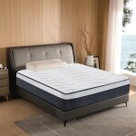 Matelas 140x190 cm premium - p 27cm - ultra respirante - mousse rh - ressorts ensachs - anti - acariens ...