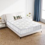 Matelas 160x200 cm �p 27cm mousse de gel m�moire de forme h3 fermet� moyenne durable 10 zones soutien ...