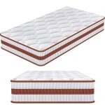 Matelas - yidatong - 90x190 cm - �paisseur 25 cm - m�moire de forme - 7 zones ergonomique