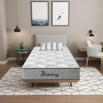 Matelas 90x200 cm premium - paisseur 26cm - mousse et ressorts + blue latex h3 confort quilibr soutien ...