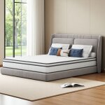 Matelas 90x200 cm - tr�s �pais 25 cm - forme en toute saison - soutien parfait - hypoallerg�nique anti ...
