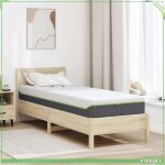 Matelas - abi - 80 x 200 cm - ressorts ensach�s - mousse � m�moire de forme en gel