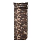 Matelas autogonflant meteor - camping portable tapis - 188x66x38 cm - moro