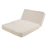 Matelas bz gold10 - 140x190 cm - latex naturel 80 kg / m3 et mousse poli lattex indformable hauteur ...