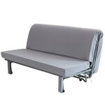 Matelas bz mousse 10 cm le relaxant - 140x190 - gris - fabriqu en france - terre de nuit