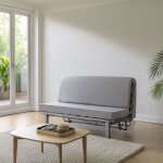 Matelas bz mousse 10 cm le relaxant - 160x200 - gris - fabriqu� en france - terre de nuit