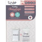 Matelas climatis tineo 60x120 cm + drap housse + alse (lot)