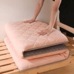 Matelas futon japonais pliable ? tapis tatami portable pour voyage et camping taille 80x190 cm simple ...