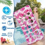 Matelas gonflable piscine hamac gonflable piscinebouee piscine adulte matelas piscine gonflable4 en 1 ...