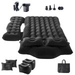 Matelas gonflable pour voiture - duoku - lit floqu pour sige arrire - matelas portable et robuste ...