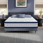 Matelas hybride 140x200 cm - mousse � m�moire de forme - �paisseur 25 cm - ressorts ensach�s - - ergonomique ...