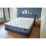 Matelas m�moire de forme blue sense et ressorts - epaisseur 27 cm - 180x200 cm - carlton - weber industries ...