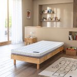 Matelas mousse 12 cm - tranquillit� 2. 0 - 90x190 - - garantie 5 ans - terre de nuit