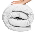 Matelas en mousse multifonctionnel 130 x 180 x 12 cm tapis haute densit avec housse idal pour le camping ...