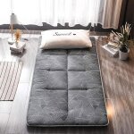 Matelas pliable 1 places - tatami futon tapis de sol tudiant dortoir ais tatami doux matelas cqueen(150x200cm) ...