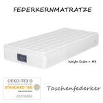 Matelas à ressorts 90x200 cm avec 7 zones - 100% certifié oeko - tex - hauteur 25 cm - ultra respirant ... Matelas à ressorts 90x200 cm avec 7 zones - 100% certifié oeko - tex - hauteur 25 cm - ultra respirant ...