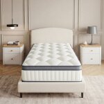 Matelas - swedrea - 90x190 cm - ressorts ensach�s - soutien ferme - confort - epaisseur 25 cm - certifi� ...
